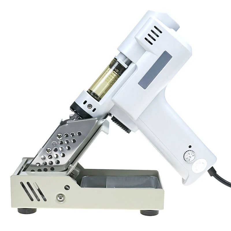 ปืนดูดตะกั่วไฟฟ้า S-993A หัวฉี - Desoldering Gun Vacuum Electric บทวิจารณ์และราคา