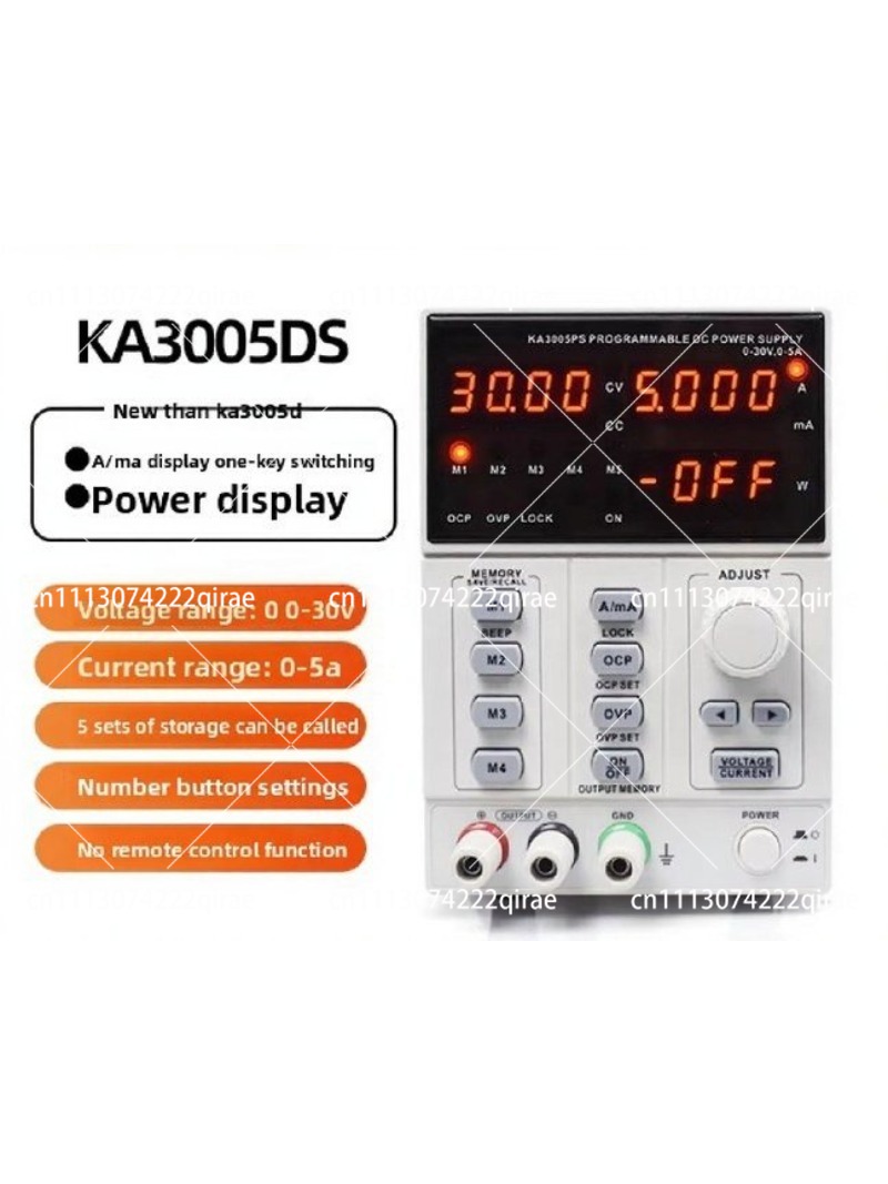 KA3003D / KA3005P แหล่งจ่ายไฟ  - Programmable Dc Power Supply 60V 5A บทวิจารณ์และราคา